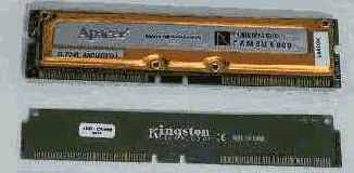 RDRAM (Rambus DRAM) - Rambus-